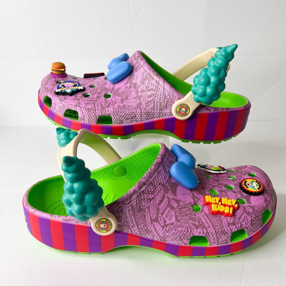 Crocs x The Simpsons Krusty the Clown Unisex  Classic Clog Size 9M /W11